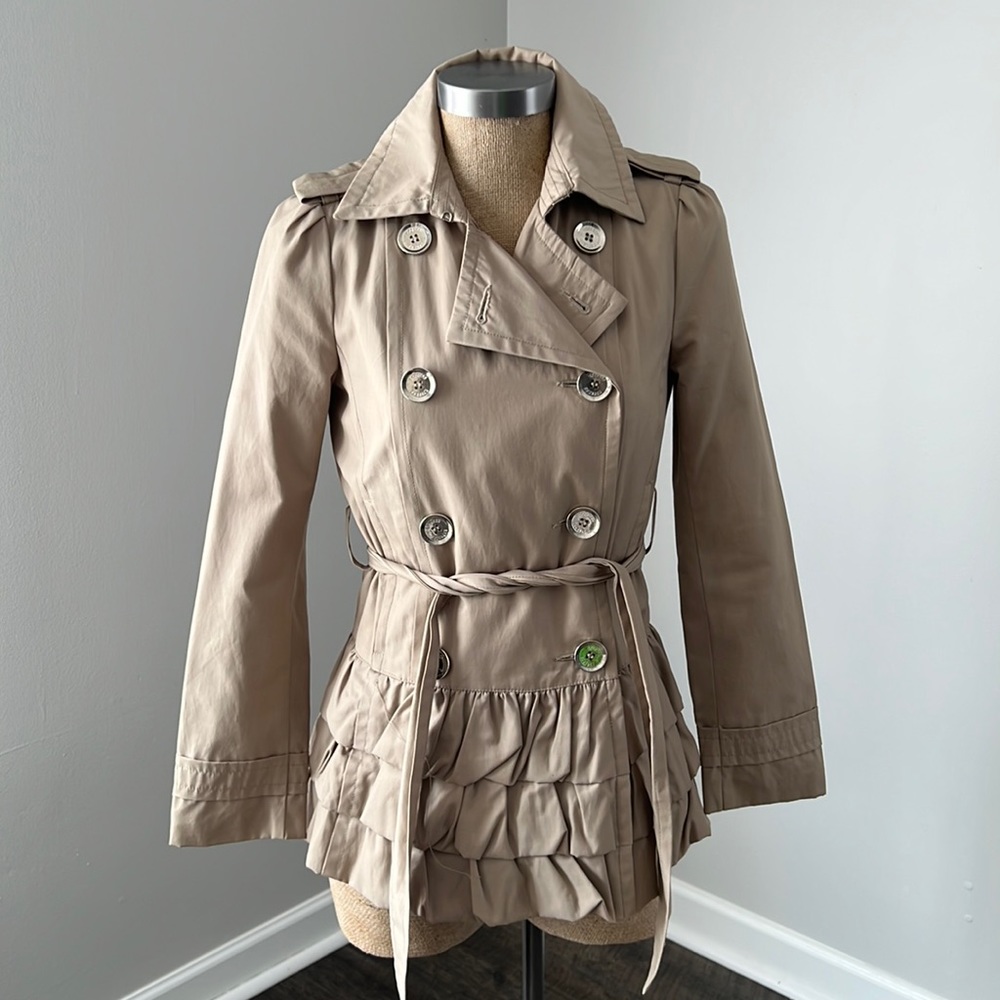 Express shirted Trenchcoat